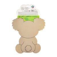 Moxy Книжка за оцветяване, с форма на коала, с 6 молива - 2