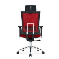 Ергономичен стол RFG Luxe Chrome HB, дамаска и меш, Multi-function... - 4