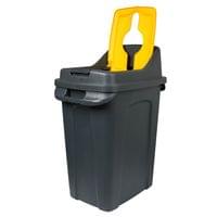 Кош за отпадъци Planet, за разделно събиране, 50 L, жълт - 2 Кош за отпадъци Planet, за разделно събиране, 50 L, жълт - 2