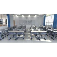 Ергономичен чин и стол RFG Istudy Grey, от VIII до XII... - 6
