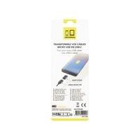 Адаптер TNB, Micro USB към USB Type-C, черен - 4