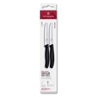 Victorinox Комплект кухненски ножове, за домати, 11 cm, 2 броя, черни - 1