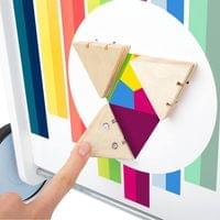 Small Foot Проходилка - Дидактичен куб, на колелца, дървена, 42 х 39 х... - 2