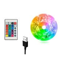 Лента Giftdecor, LED, RGB, с дистанционно, 5 m - 2 Лента Giftdecor, LED, RGB, с дистанционно, 5 m - 2