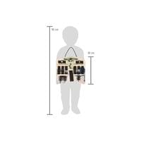 Small Foot Активна дъска за закопчаване, с връзки и катарами, 25 х 30 х... - 3 Small Foot Активна дъска за закопчаване, с връзки и катарами, 25 х 30 х... - 3