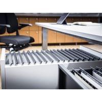 Durable Количка за папки за картотека, сива - 2