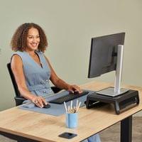 Пад за китка Fellowes Breyta, 6 х 47 cm, син - 3