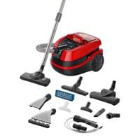 Перяща прахосмукачка Bosch BWD421PET, 2100 W, червена - 2