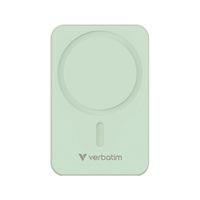 Външна батерия Verbatim Charge'n'Go, магнитна, 20000 mAh, зелена - 2 Външна батерия Verbatim Charge'n'Go, магнитна, 20000 mAh, зелена - 2