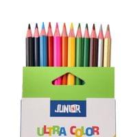 Цветни моливи Junior Ultra Color, триъгълни, 10... - 2