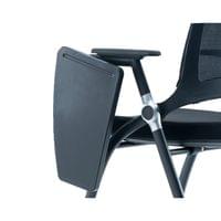 Посетителски стол RFG Swiss Table M, дамаска и меш, до 120 kg, черна... - 4 Посетителски стол RFG Swiss Table M, дамаска и меш, до 120 kg, черна... - 4