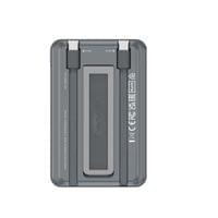 Външна батерия Verbatim Charge n&amp;#039;Go, 5000 mAh, с 2 кабела, USB Type-C, сива - 4