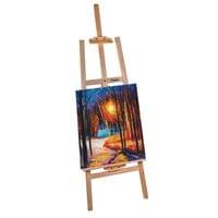 Foska Статив, дървен, 51 x 71 x 142 cm - 1