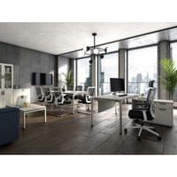 Бюро RFG Monaco, 1400 х 700 х 750 mm, ПДЧ 25 mm, метални... - 4