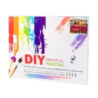 Foska Комплект рисуване по номера Кучета, 40 x 50 cm - 4