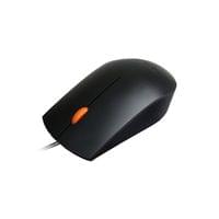 Мишка Lenovo 300, с кабел, 1600 dpi, USB, черна - 2