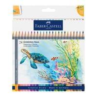 Faber-Castell Моливи Goldfaber Aqua Tropical, 24 цвята - 1 Faber-Castell Моливи Goldfaber Aqua Tropical, 24 цвята - 1
