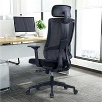 Ергономичен стол RFG Tech@Vision, дамаска и меш, Synchronous механизъм,... - 5