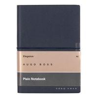Hugo Boss Тефтер Elegance Storyline, бели листове, A6, тъмносин - 2