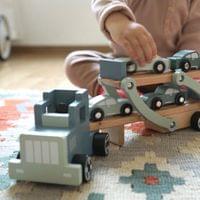Small Foot Автовоз Чикаго, дървен - 7