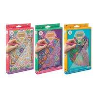 Moxy Тетрадка за рисуване с мъниста, А5, асорти, 12 броя - 1