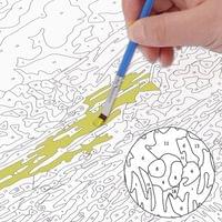 Foska Комплект рисуване по номера Жена, 40 x 50 cm - 2