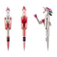 Химикалка Sazio Popping, еднорог, 1.0 mm, асорти - 1 Химикалка Sazio Popping, еднорог, 1.0 mm, асорти - 1