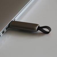 USB флаш памет Slide 2, USB 2.0, 32 GB, сива - 2