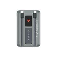 Външна батерия Verbatim Charge&amp;#039;n&amp;#039;Go, с дисплей, 10000 mAh, сива - 2