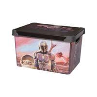 Disney Комплект The Mandalorian, кутия за съхранение 20 L, възглавница... - 5