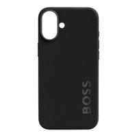 Hugo Boss Калъф за телефон, за iPhone 16 Plus, черен - 1 Hugo Boss Калъф за телефон, за iPhone 16 Plus, черен - 1