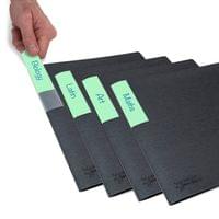 Rapesco Папка Germ-Savvy, PP, с 10 джоба, черна - 3