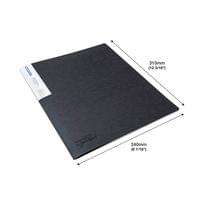 Rapesco Папка Germ-Savvy, PP, с 10 джоба, черна - 4