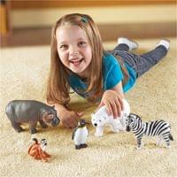 Learning Resources Животни от зоопарка, джъмбо - 3 Learning Resources Животни от зоопарка, джъмбо - 3