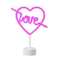 Настолна лампа Takk Lunar, LED, Love - 1