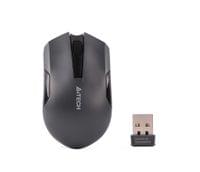 Мишка A4Tech V-Track G3-200NS, безжична, безшумна, AA, черна - 1