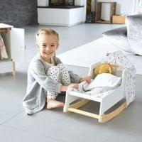 Small Foot Люлка за кукли, дървена, 54 х 28 х 28 cm - 8