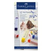 Faber-Castell Пастели Goldfaber, сухи, Soft, 12 цвята - 1
