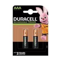 Акумулаторна батерия Duracell, NiMH, AAA, HR03, 750 mAh,... - 0
