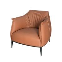 Фотьойл RFG Marten, екокожа, 820 х 800 х 790 mm, кафяв - 2