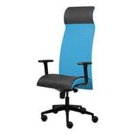 Ергономичен стол Tronhill Solium Executive, дамаска и меш, Synchronous... - 2