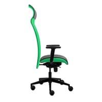 Ергономичен стол Tronhill Solium Executive, дамаска и меш, Synchronous... - 3