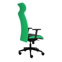 Ергономичен стол Tronhill Solium Executive, дамаска и меш, Synchronous... - 4