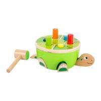 Small Foot Игра с чукче - Костенурка, дървена - 2