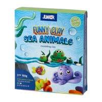 Комплект за моделиране Junior Funny Clay, морски животни - 1