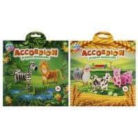 Moxy Комплект направи си животни от хартия, асорти, 48 броя - 0