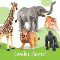 Learning Resources Животни, екзотични, 5 броя - 2