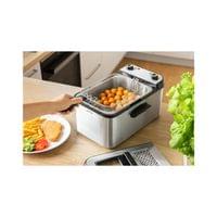 Фритюрник Sencor SFR 7200SS, 2200 W, сребрист - 7
