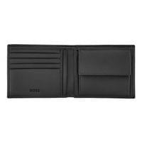 Hugo Boss Портфейл Saffiano Double B, с отделение за монети, черен - 2