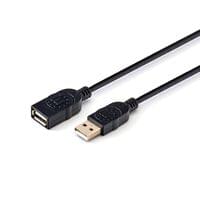 Кабел Manhattan, удължител, USB 2.0 A Male/USB 2.0 A Female, 1.8 m,... - 1